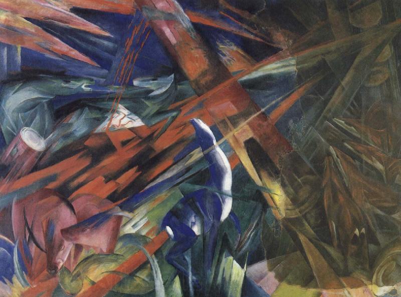 Franz Marc The fate of the animals